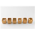 Modular Qbini square out LED warm dim GE Inbouwlamp