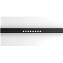 Modular Pista track 48V LED linear spots (8x) GI