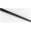 Modular Pista track 48V LED linear spots (8x) GI