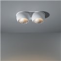 Modular Marbul recessed 115 2x LED GE Inbouwlamp