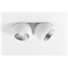 Modular Marbul recessed 115 2x LED GE Lumière encastrée