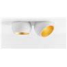 Modular Marbul recessed 115 2x LED GE Lumière encastrée