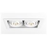 Modular Mini multiple for 2x LED GE Recessed lamp