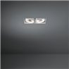 Modular Mini multiple trimless for smartrings 2x LED GE Lumière encastrée