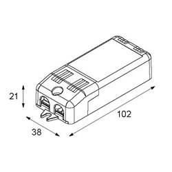 Modular LED Gear 250mA 3-7W L + Tre dim