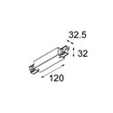 Modular Connector track surface 180° 