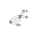 Modular Connector track surface 180° 
