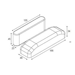 Modular Back up unit for LED 1h GE