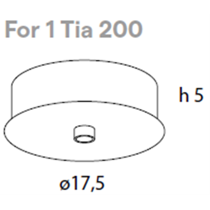 Lumina round rose M Tia 200