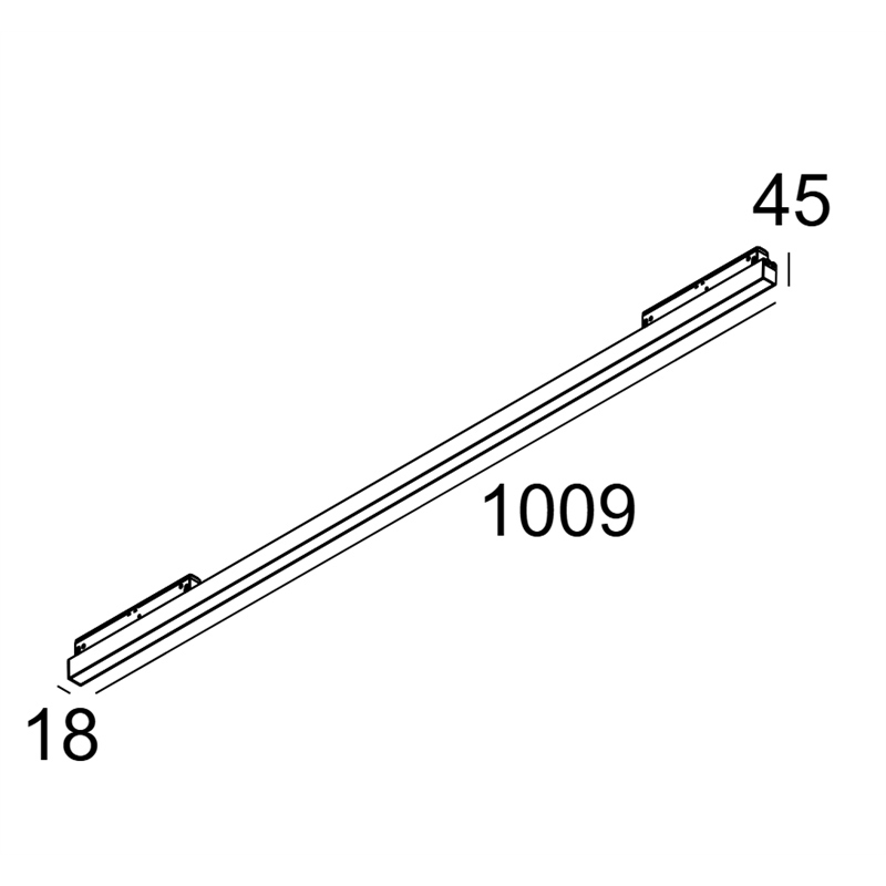 Delta Light M - Led Line He Soft 1 X 14,9W 930 Mdl B
