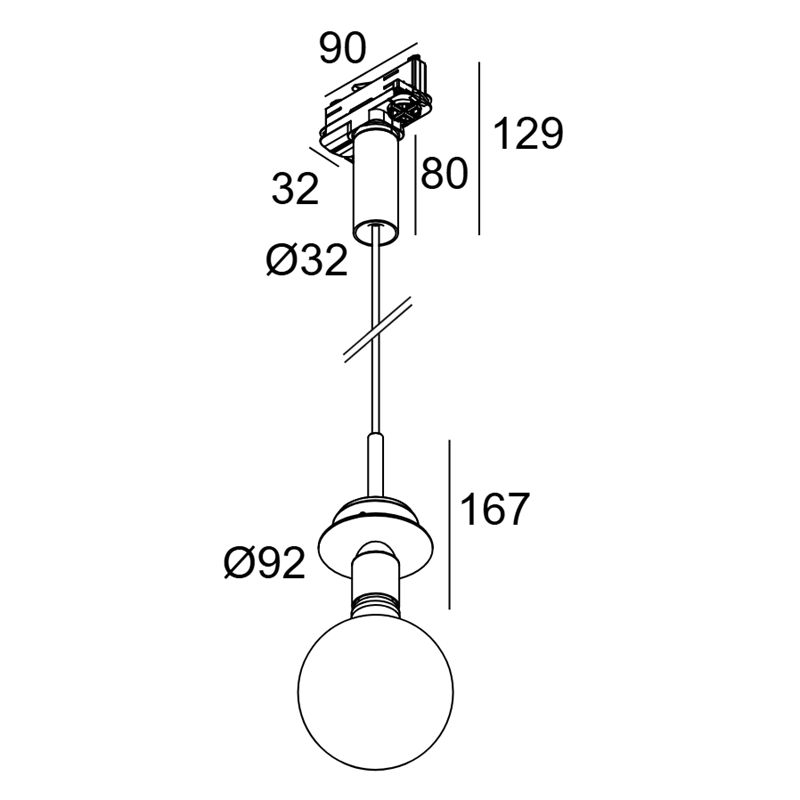 Delta Light Toupe E27 Adm Hanglamp