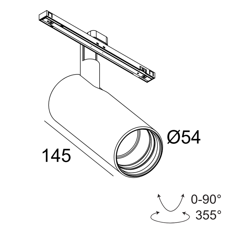 Delta Light Soli - 52 Soft Mdl Trackverlichting