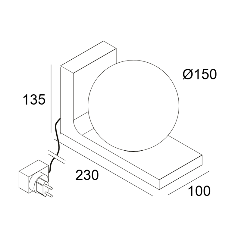 Delta Light Oono T Staanlamp