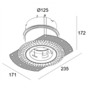 Delta Light Mounting Kit Top Air 102