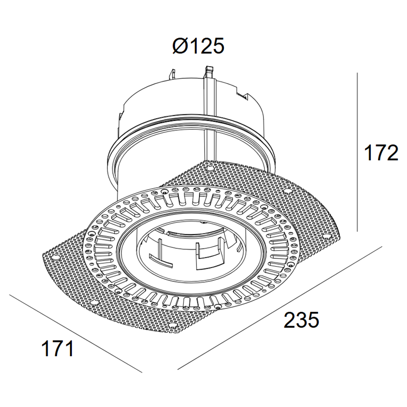 Delta Light Mounting Kit Top Air 102