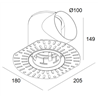 Delta Light Mounting Kit Side Air 102