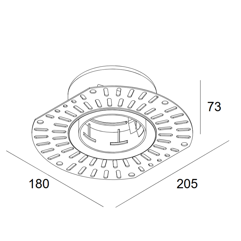 Delta Light Mounting Kit No Air 104