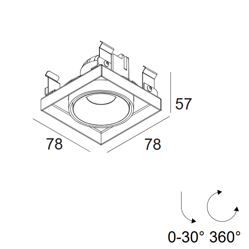 Delta Light Minigrid 67 In Trimless 1 Inbouwspot