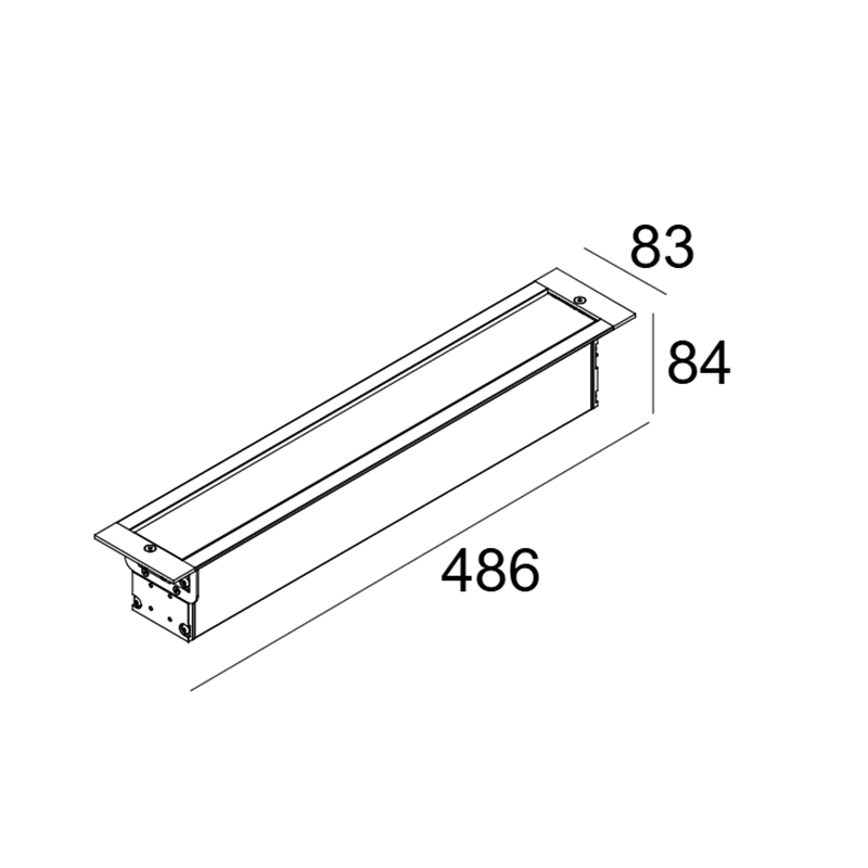 Delta Light Logic Linear 440 Grondlamp
