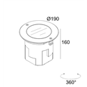 Delta Light Logic 190 R Refl Grondlamp