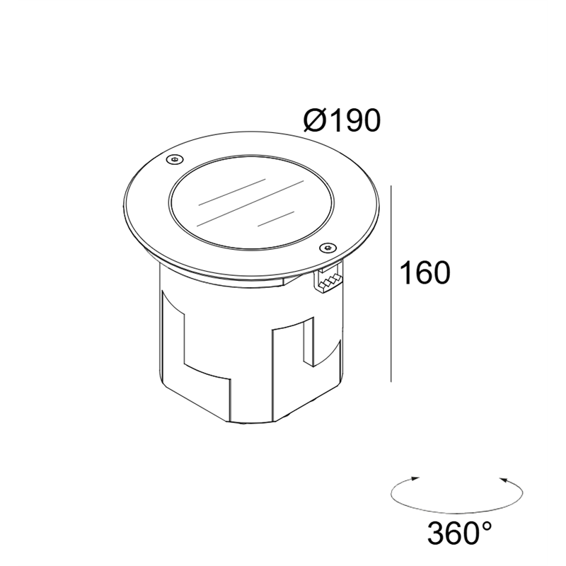 Delta Light Logic 190 R Refl Grondlamp