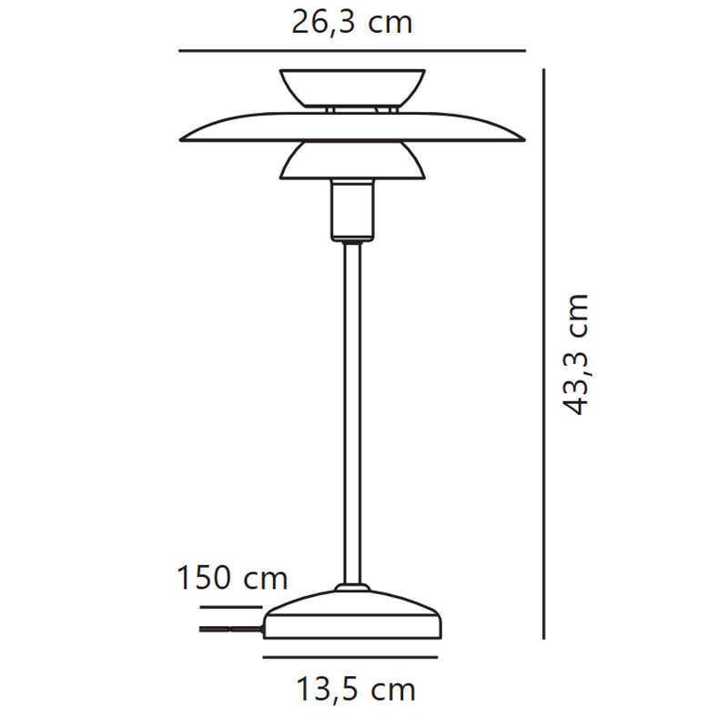 Nordlux Cardine 50 lampe a suspension