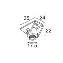 Modular Track 48V Suspension Hinge