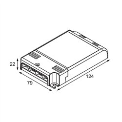 Modular LED Driver Constant Current Zigbee 350-1050mA 25-60W