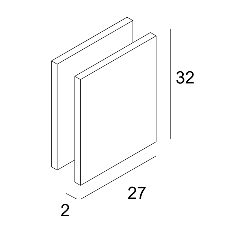 Delta Light Slm26L - End Cap Set