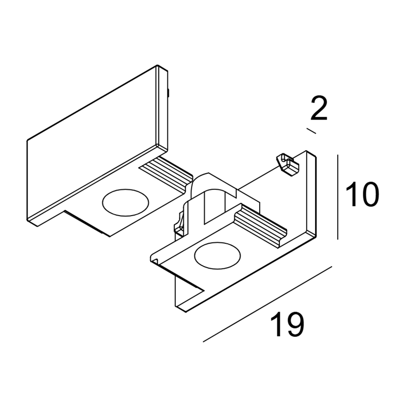 Delta Light Sl19 - End Cap Set
