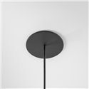 Modular Power Feed and Suspension Canopy Recessed Round 2P Extruded Stripped