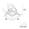 Delta Light ENTERO SQ-S X Deckenlampe