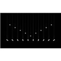 Vibia Algorithm 14X Double Lineal hanglamp