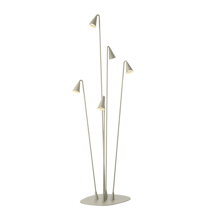 Vibia Brisa Quint 100 Recessed - 4640 lampadaire extérieurs