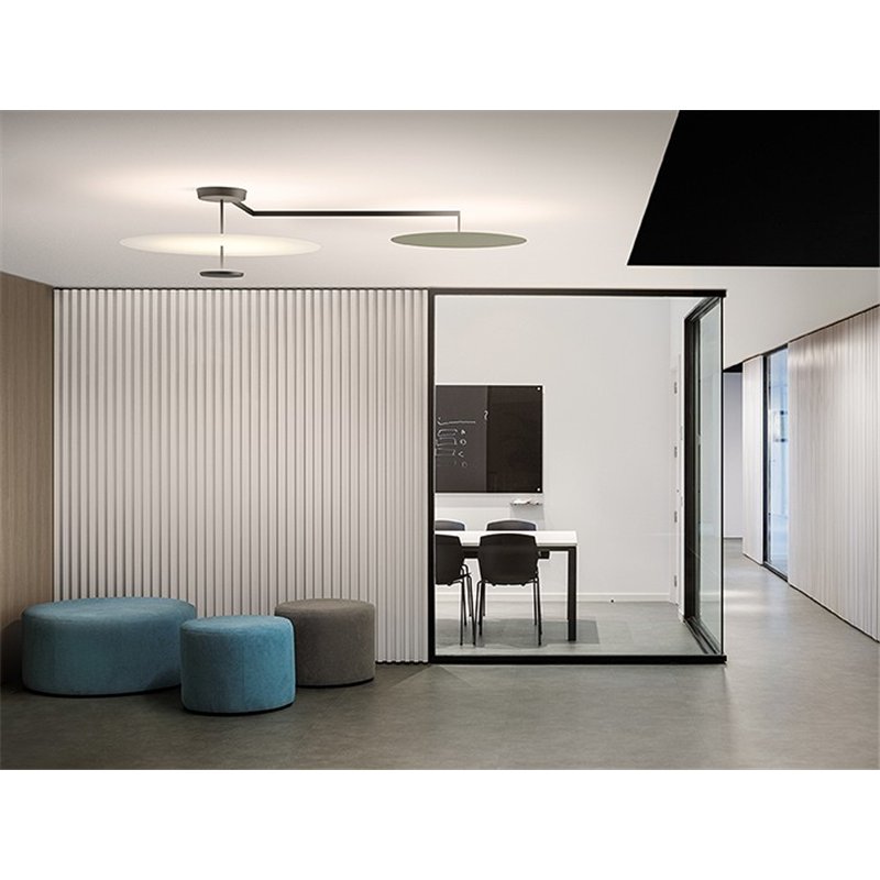Vibia Flat 3X 106 - 5910 plafondlamp