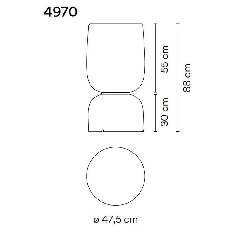 Vibia Ghost 88 tafellamp