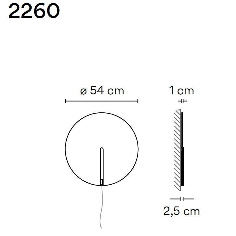 Vibia Guise 54 applique