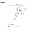 Vibia North 1-Point hanglamp