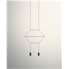 Vibia Wireflow Lineal 2 lampe a suspension