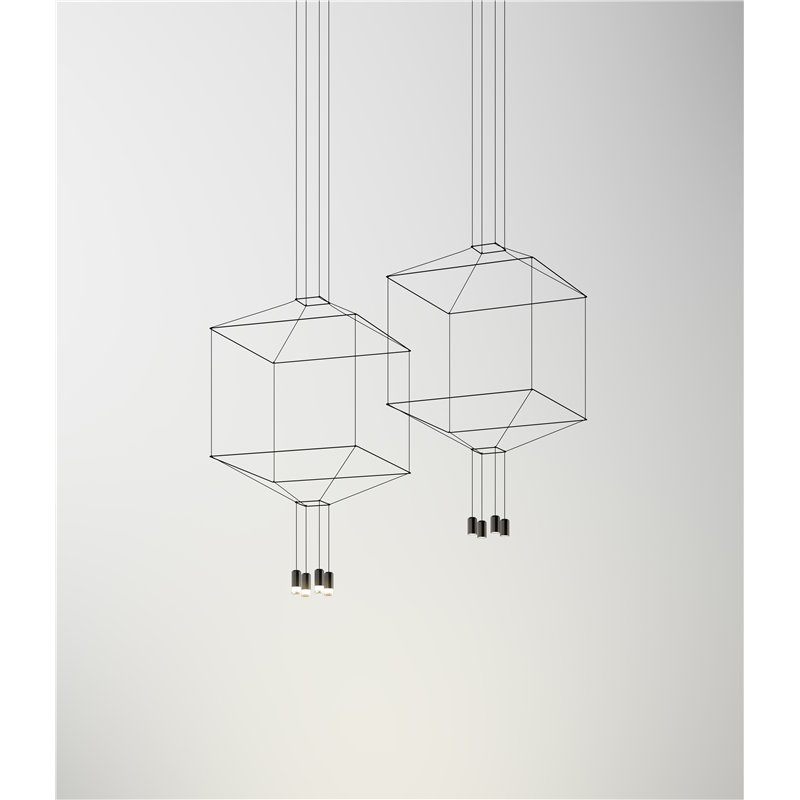 Vibia Wireflow Square 80 lampe a suspension