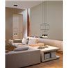 Vibia Wireflow Square 80 - lampe a suspension