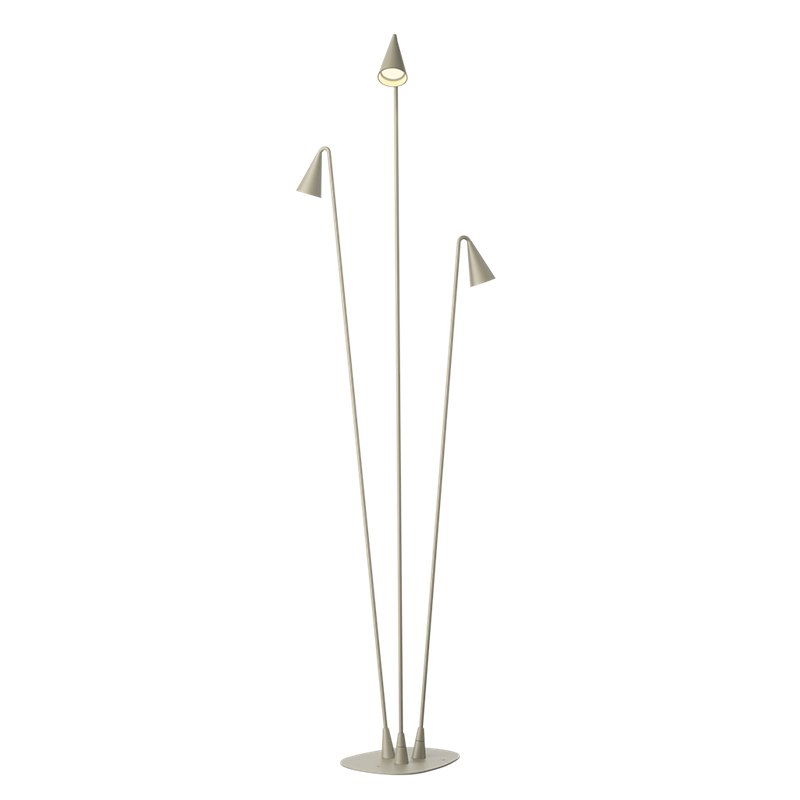 Vibia Brisa Triple 99,5 Recessed - 4635 lampadaire extérieurs