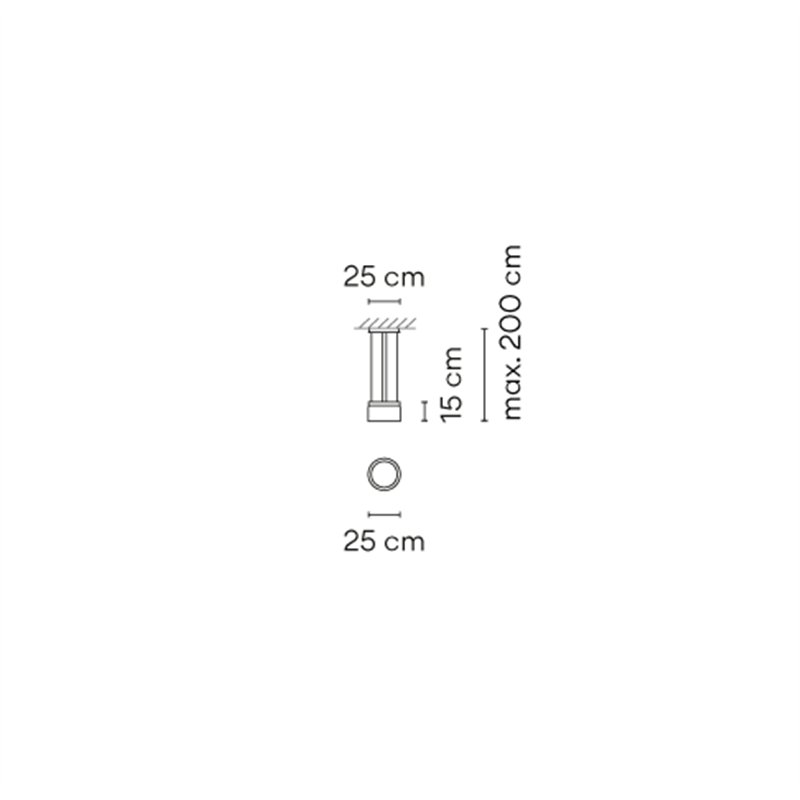 Vibia Guise 15X25 hanglamp