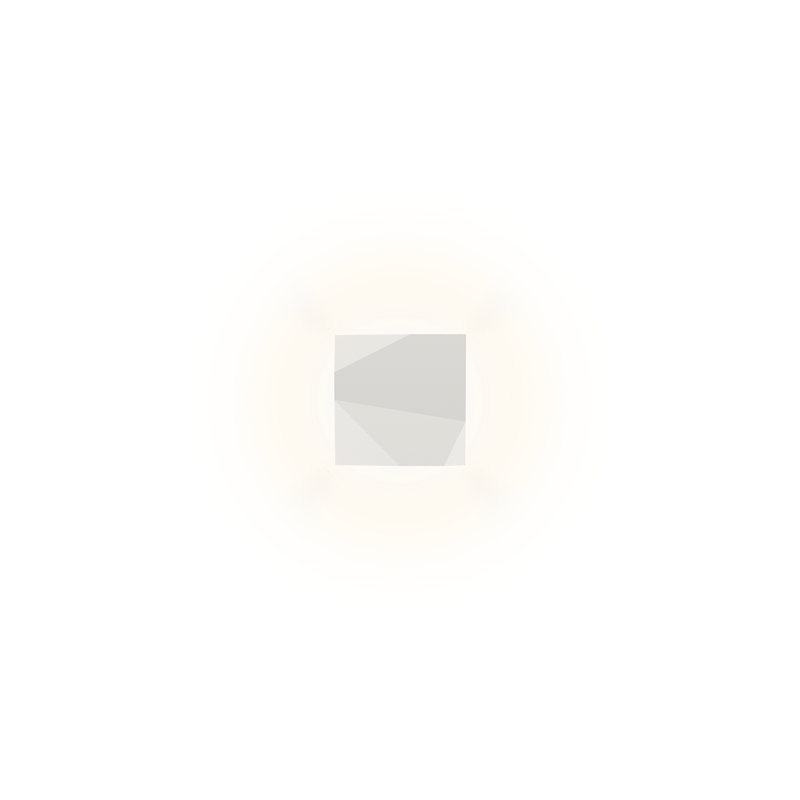 Vibia Origami Single A - 4500 wandlamp