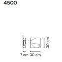Vibia Origami Single A wandlamp