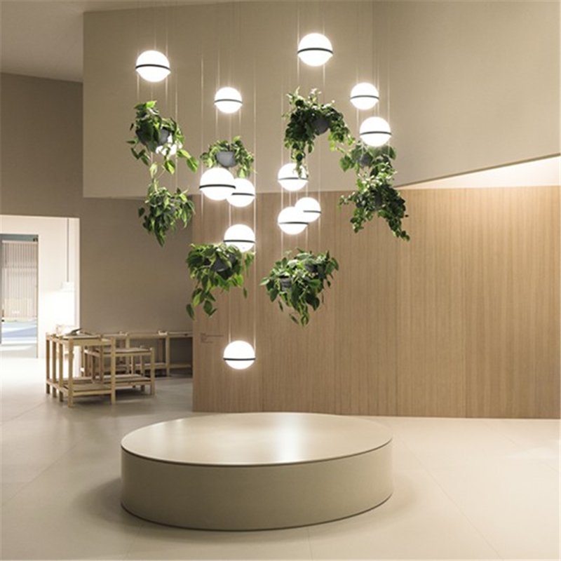 Vibia Palma Vertical 6X 80 - 3730 suspension lamp