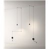 Vibia Wireflow Free-Form 1X lampe a suspension