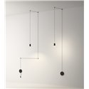Vibia Wireflow Free-Form 1X hanglamp