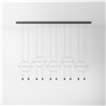 Vibia Wireflow Lineal 10A lampe a suspension