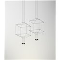 Vibia Wireflow Octagonal 120 hanglamp